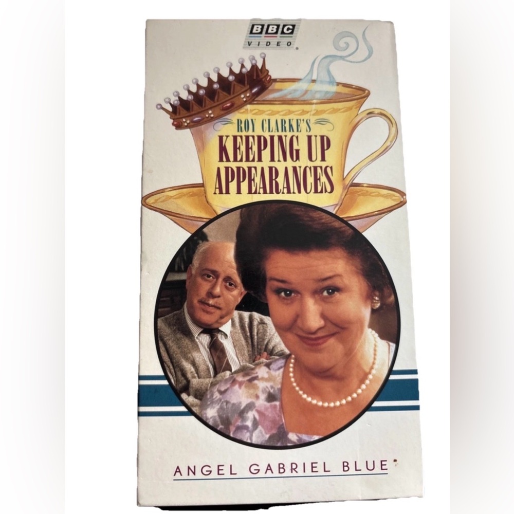 Keeping Up Appearances‎ Angel Gabriel Blue VHS BBC Patricia Routledge 1998